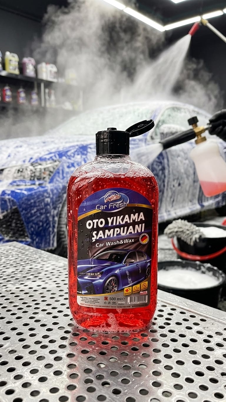 Oto Yıkama Şampuanı 500 Ml